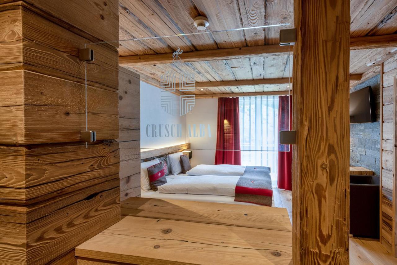 Hotel Crusch Alba Swiss Lodge Zernez Exteriér fotografie